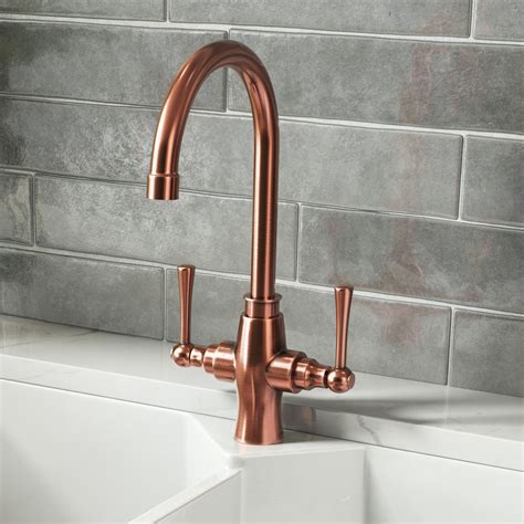 brushed copper sheet metal|modern copper kitchen taps.